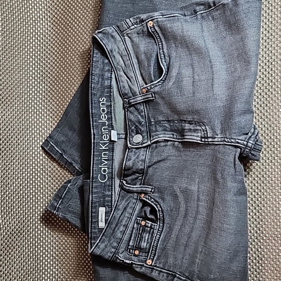 Calvin Klein Jeans Straight Grey 29 x 32 - Picture 2 of 5
